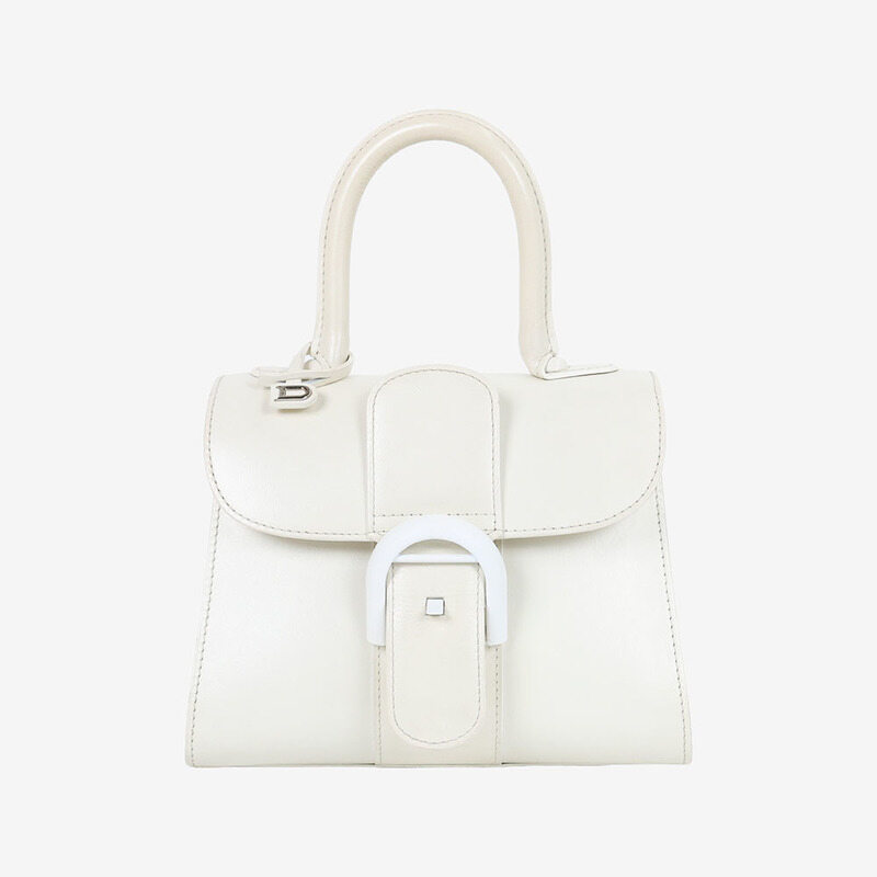 델보 브리앙 미니 박스 아이보리 T1I3Z1T1 - Delvaux