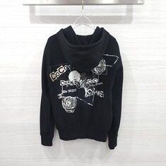 [럭스유] M / 샤넬 그래피티 CC로고 코튼 후드 집업 P63299 썸네일 1