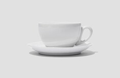 카페 키츠네 컵 앤 소서 세라믹 컵 화이트 KC2 215 CUP 썸네일 1