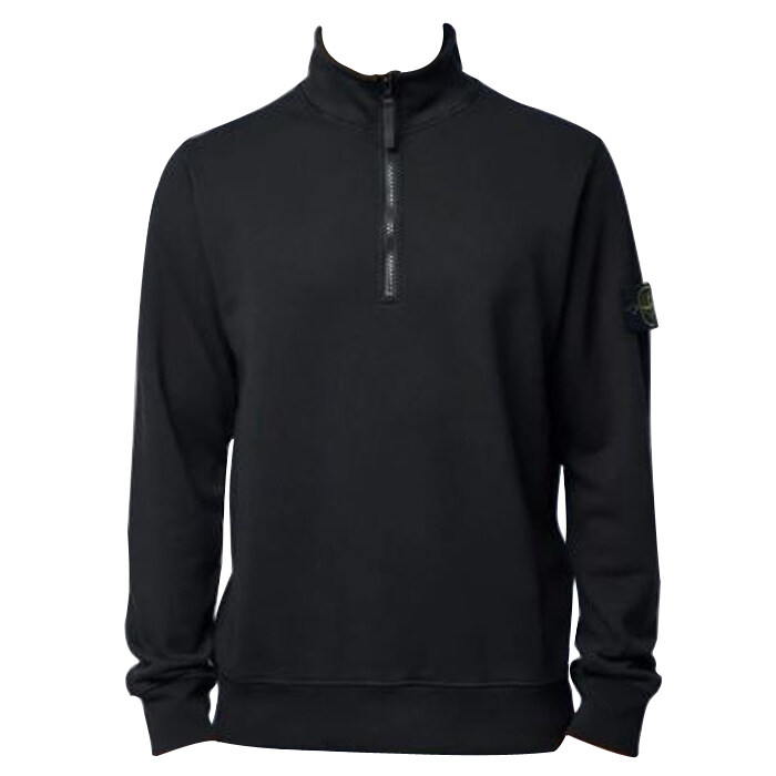 STONE ISLAND 스톤 아일랜드 하프집업 맨투맨 L1S156100070 S0051 V0029 / 남성 긴팔티셔츠 - Stone Island