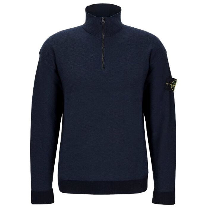 STONE ISLAND 스톤 아일랜드 하프집업 니트 L1S155100049 S01B0 V0020 / 남성 니트 - Stone Island