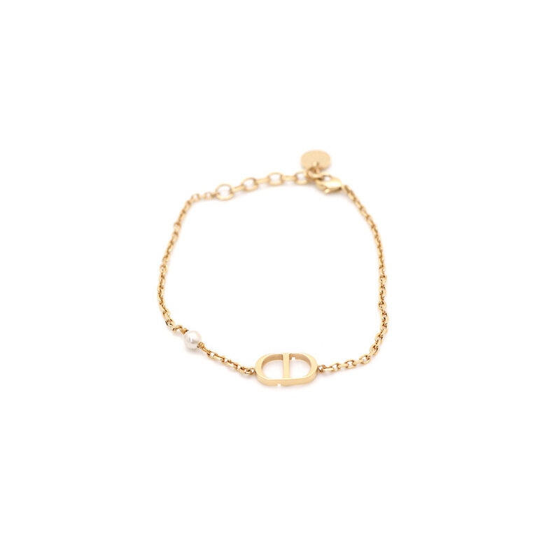 디올 쁘띠 CD 골드 브레이슬릿 팔찌kk44448073 - Christian Dior