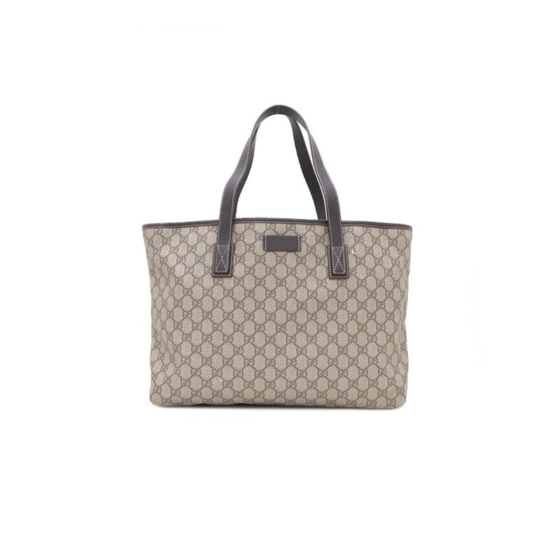 구찌 211137 GG로고 PVC 가죽 트리밍 쇼퍼백 겸 숄더백kk10526864 - Gucci