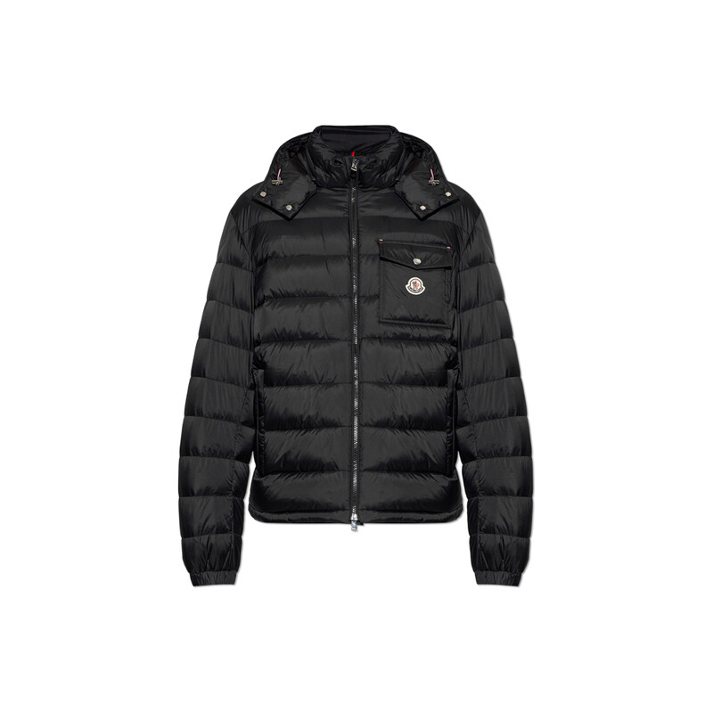 26FW 베리스 VERITH 로고 패치 패딩자켓 블랙 1A000 04 599Q0 999 - Moncler