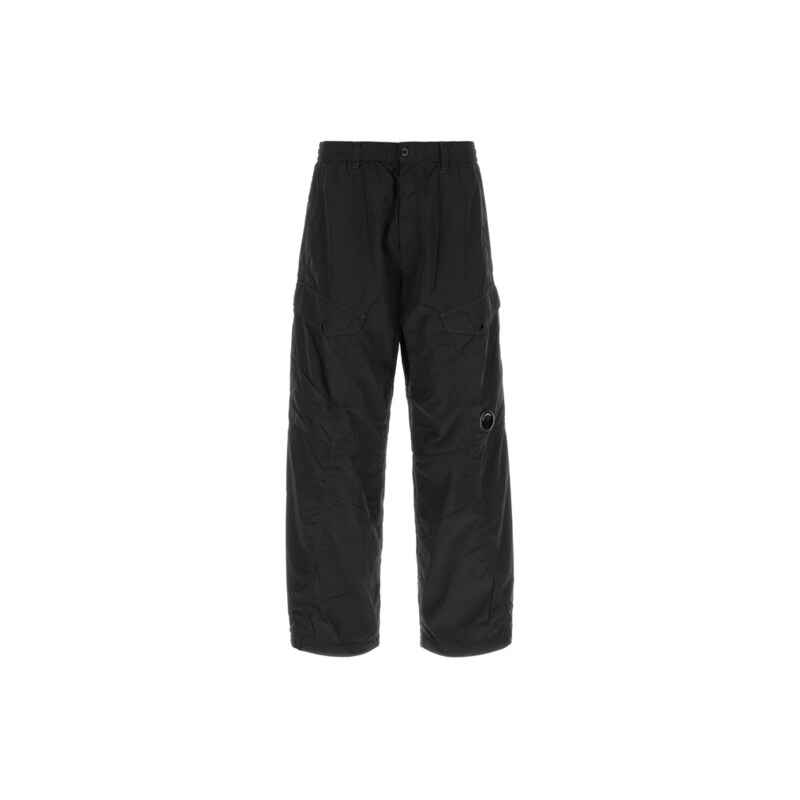 26FW 렌즈 와펜 크롬 R 카고 팬츠 블랙 21CMPA110A 005904G 999 - CP company