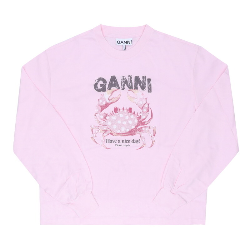 가니 A1050242 868 여성 긴팔티 - Ganni