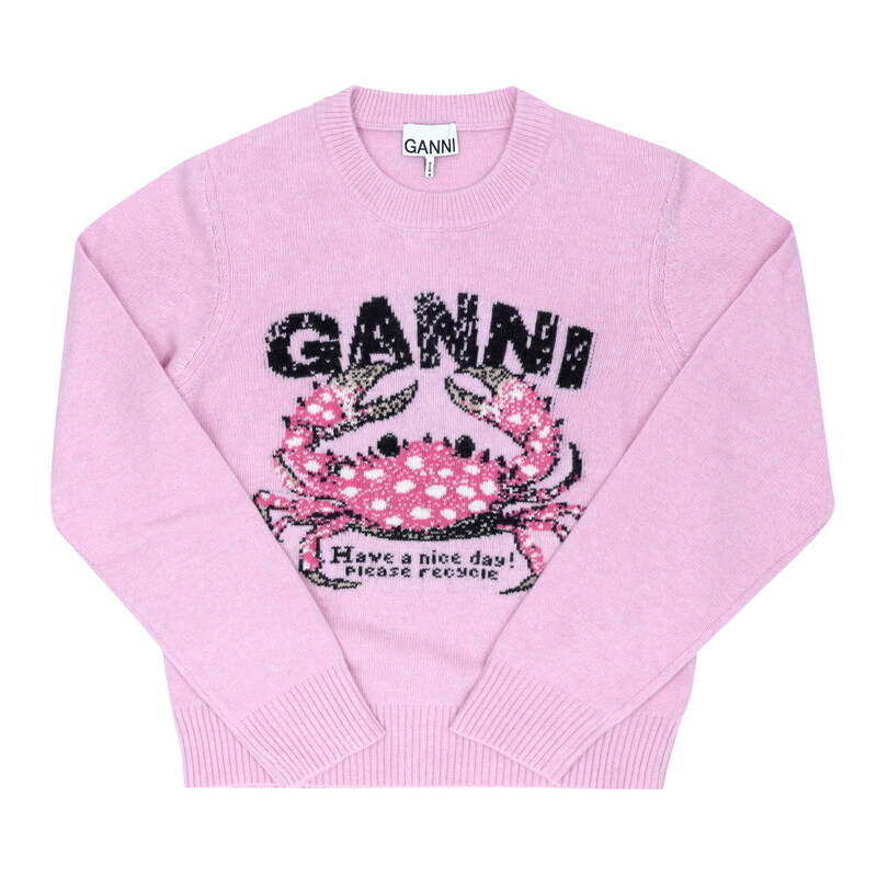 가니 A1150008 868 여성 니트 - Ganni