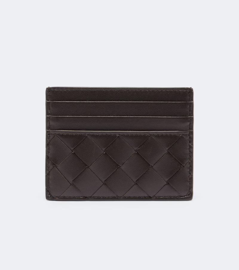 국내출고 보테가 베네타 인트레치아토 레더 카드 홀더 - Bottega Veneta
