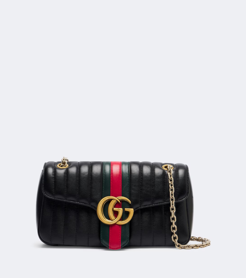 국내출고 구찌 Jetset GG Marmont 스몰 레더 숄더 백 - Gucci