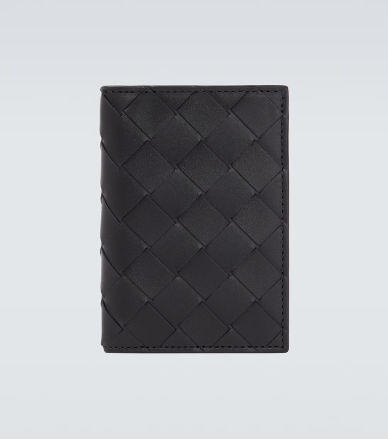 국내출고 보테가 베네타 인트레치아토 레더 카드 홀더 - Bottega Veneta