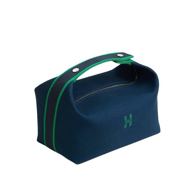 에르메스 Bride-a-Brac 케이스 라지 모텔 파우치 마린 H104223M 03 - Hermes