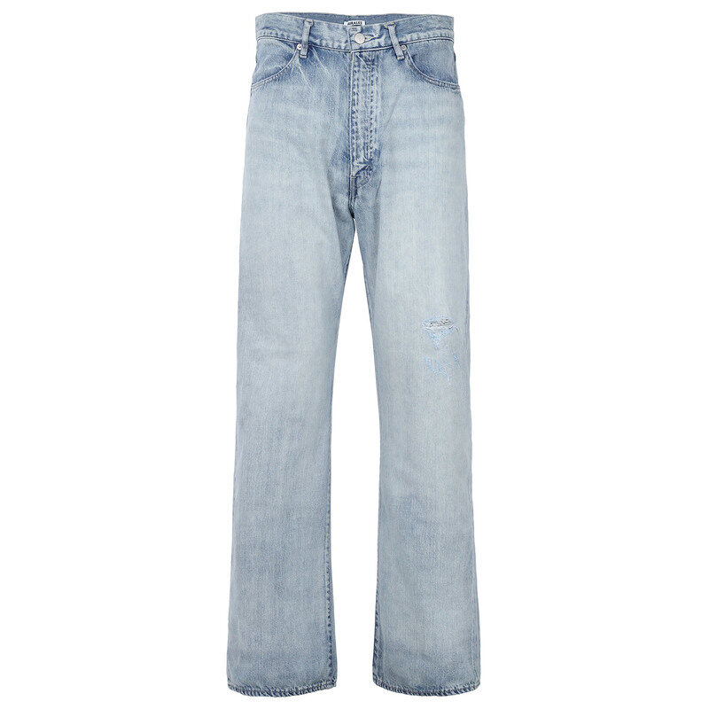 오라리 26SS 라이트인디고 페이디드 셀비지 데님 팬츠 A26SP02DE LIGHT INDIGO - Auralee
