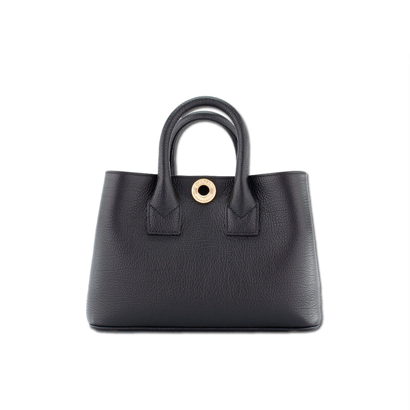 버버리 버몬지 체크 레더 숄더백 미니 블랙 81222351 - Burberry