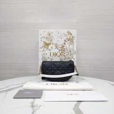 [럭스유] 디올 바이브 스몰 호보백 램스킨 블랙 까나쥬 M7200ONOA 썸네일 9