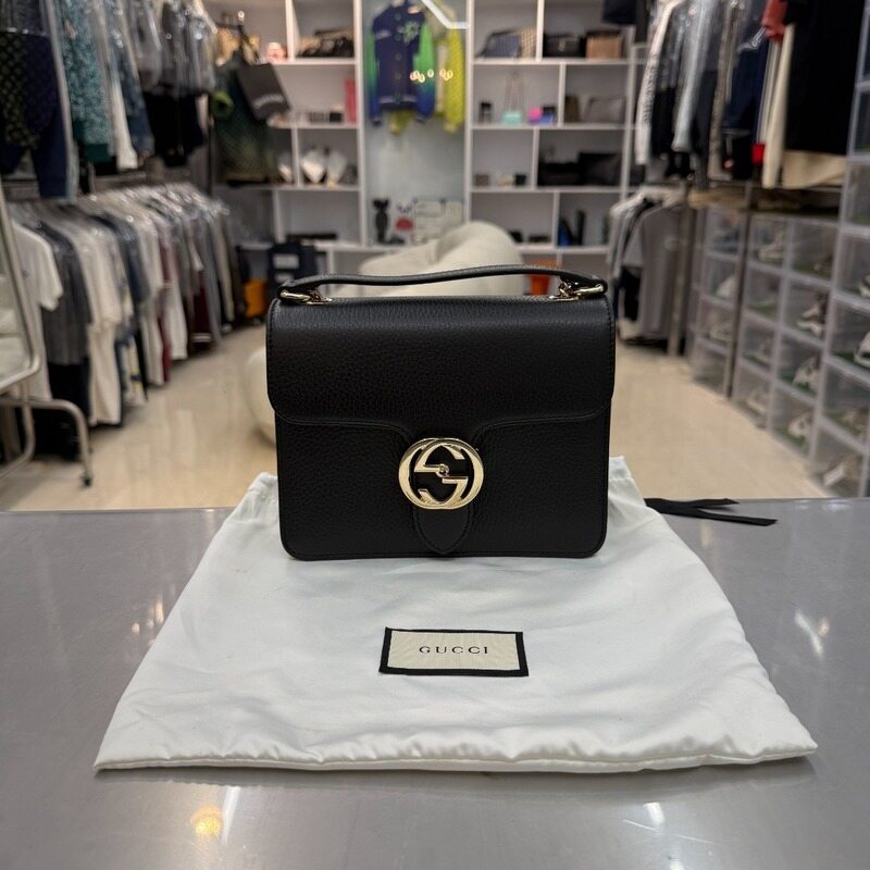 구찌 인터로킹 GG 스몰 체인백 - Gucci