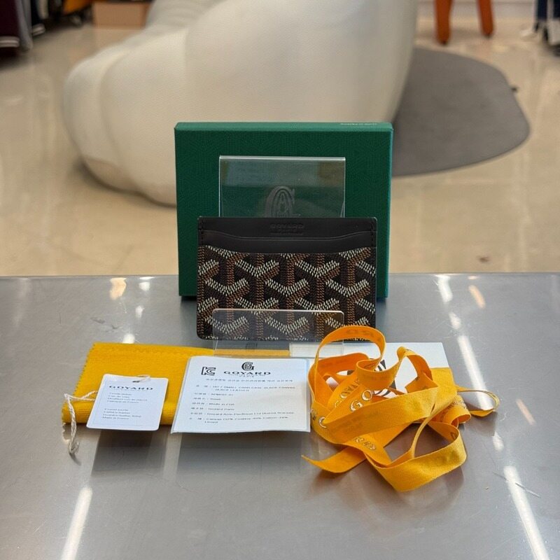 고야드 생쉴피스 카드지갑 블랙 - Goyard