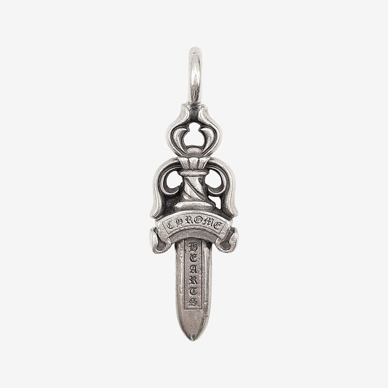 [어포드] 크롬하츠 더블대거 펜던트 실버 6Y7SGTEZ - Chrome Hearts