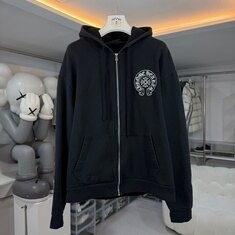 크롬하츠 멀티 컬러 홀스슈 후드집업 썸네일 1