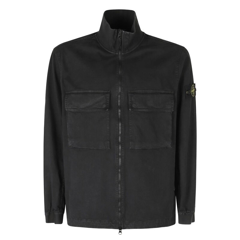 26FW 스톤아일랜드 올드 이펙트 남성 오버셔츠 L2S15 1200024 S00L1 V0162 - Stone Island