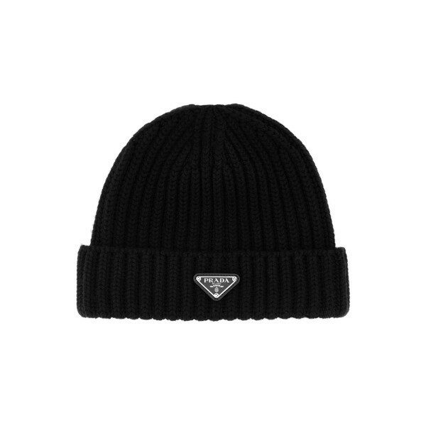 프라다 26FW 삼각로고 비니 블랙 2HC390 2DZL F0002 - Prada