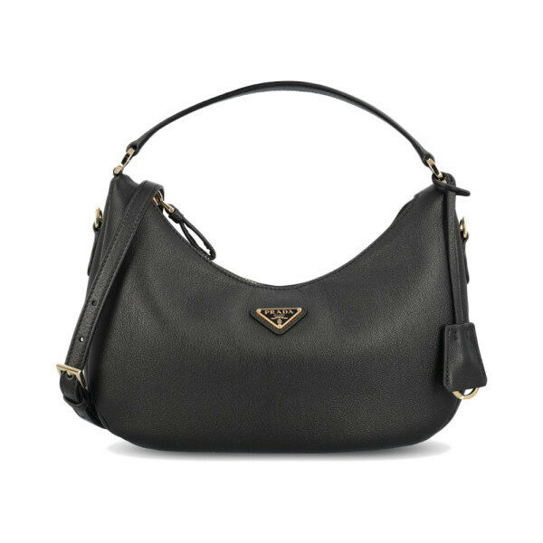프라다 26SS 삼각로고 탑 핸들 호보백 블랙 1BC272 2CYS F0002 - Prada