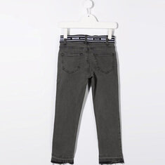 21FW 키즈 여성 로고 밴드 스키니 진 MS027742 127 썸네일 2