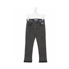 21FW 키즈 여성 로고 밴드 스키니 진 MS027742 127 썸네일 1
