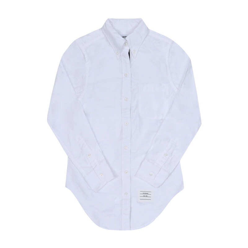 [톰브라운 THOM BROWNE] FLL005E F0313 100 여성 셔츠 - Thom Browne