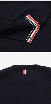 [톰브라운 THOM BROWNE] MKA202A 00219 415 남성 니트 썸네일 2