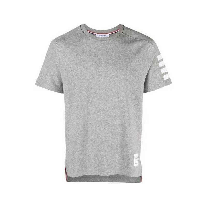 [국내배송] 톰브라운 반팔 티셔츠 4바 텍스처 남성 MJS296A J0248 050 - Thom Browne