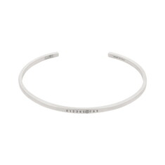 메종마르지엘라 SM7UY0054 SV0310 968 MM6 인그레이빙 넘버링 로고 커프 3mm 팔찌 썸네일 1