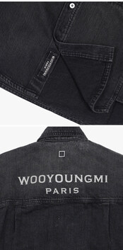 [우영미 WOOYOUNGMI] W261SH27 970B 남성 셔츠 썸네일 2