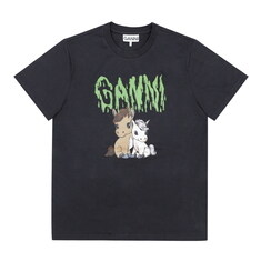 [GANNI] A1050048 252 여성 반팔티 썸네일 1