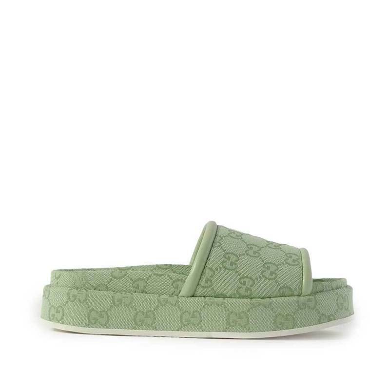 [국내배송] 구찌 슬리퍼 플랫폼 샌들 여성 816797 FAD9D 3445 - Gucci