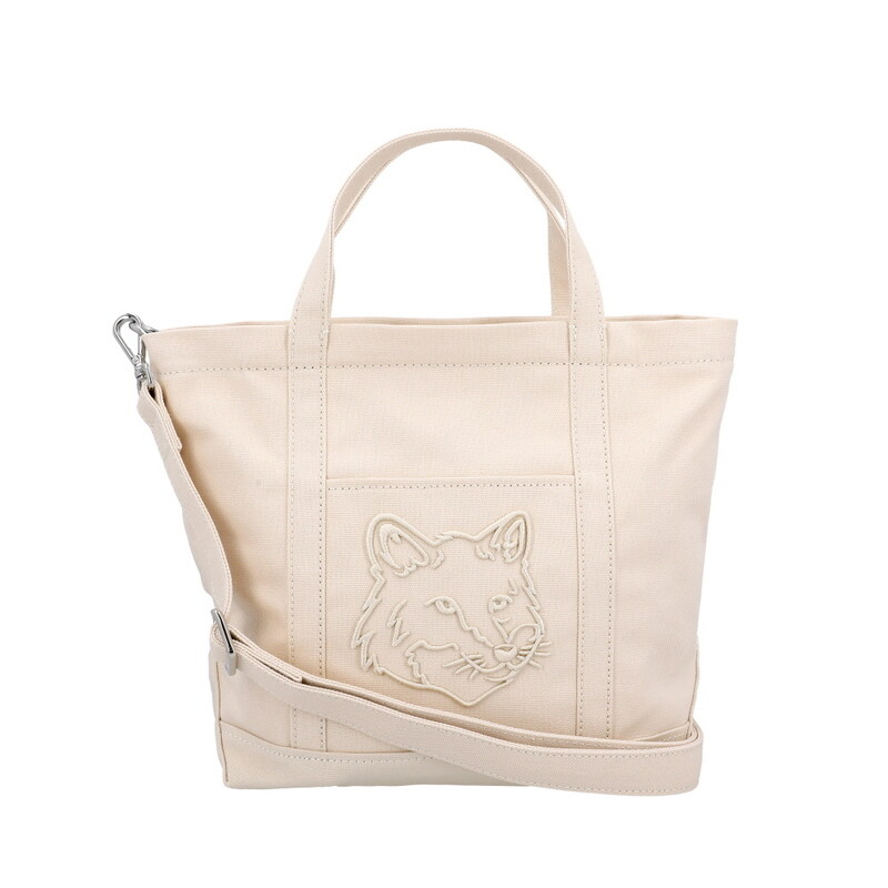 메종키츠네 LW05103WW0107 0432 폭스 헤드 스몰 크로스백 - Maison Kitsune