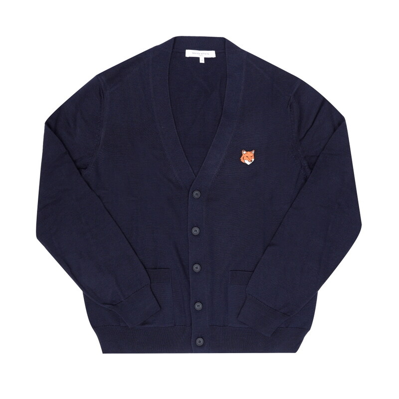 [메종키츠네 MAISONKITSUNE] PM00501KT1181 0413 남성 가디건 - Maison Kitsune