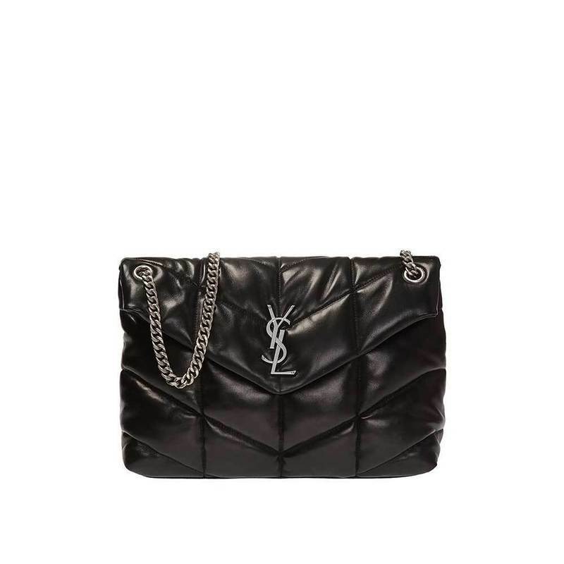 [국내배송] 생로랑 숄더백 루루 퀼팅 푸퍼 577475 1EL00 1000 - Saint Laurent