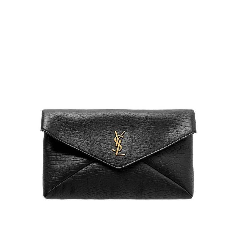 [국내배송] 생로랑 파우치 라지 램스킨 카산드라 769307 AACYT 1000 - Saint Laurent