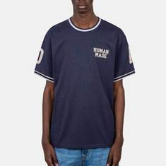 [국내배송] 휴먼메이드 반팔티셔츠 애슬레틱 HM31CS007 NAVY 썸네일 2