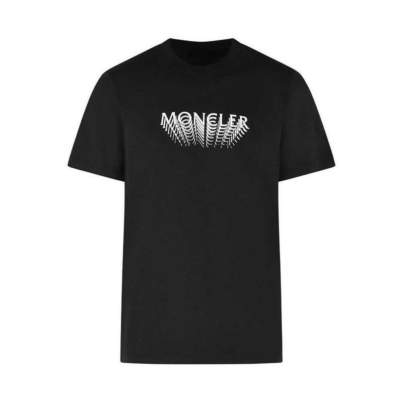 [국내배송] 몽클레어 티셔츠 로고 코튼 저지 8C00022 89AYW 999 - Moncler