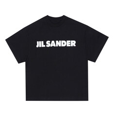 질샌더 J02GC0140 J20349 001 로고 여성 반팔티 썸네일 1