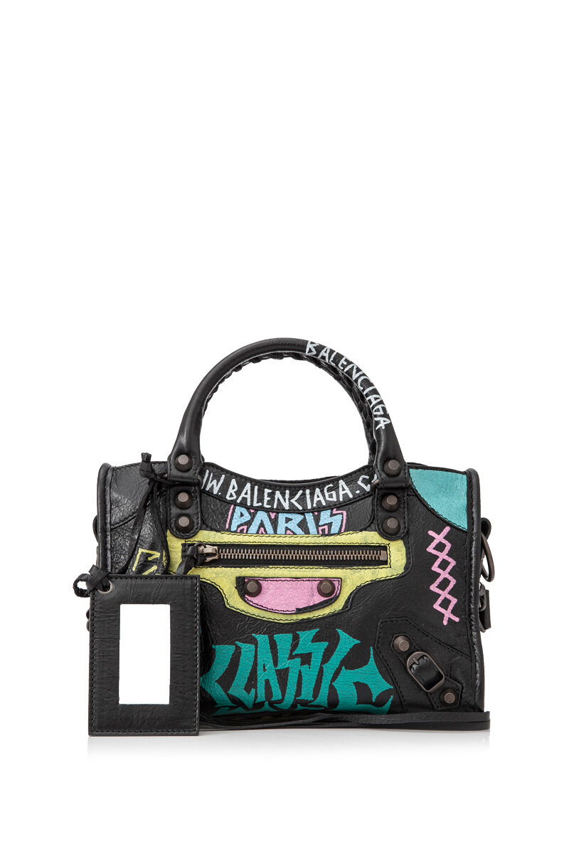 Balenciaga store graffiti mini