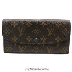 중고 Louis Vuitton - 루이비통 M60137 모노그램 에밀리에 여성 장지갑