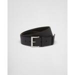 프라다 Saffiano leather belt