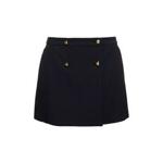 알렉산더 맥퀸 Draped Tailong Mini Skirt 13278415